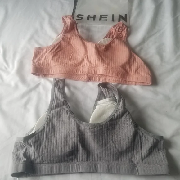 Shein 2pck bralette - Picture 2 of 4